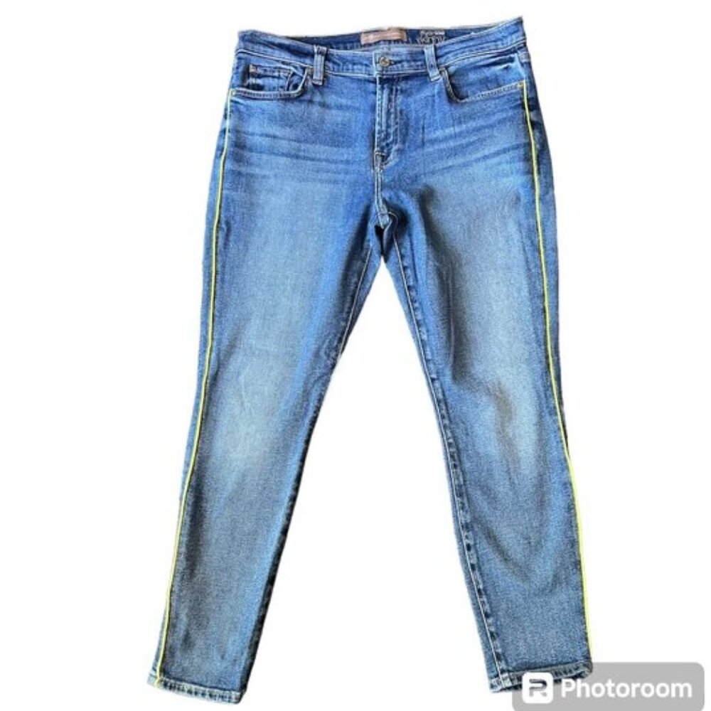 7 for all mankind  Luxe Vintage the Ankle Skinny casual blue Jeans. Size 31
